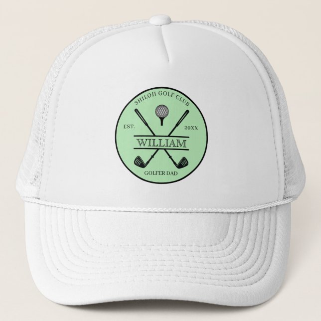 Golfer Kor Klubb Keps (Framsida)