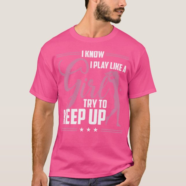 Golfer Lover T Shirt (Framsida)