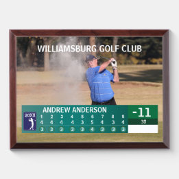 Golfer 🏌️ Low Score Tournament Award: