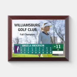 Golfer 🏌️ Low Score Tournament Award: