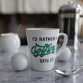 Golfer Namn i stället för Golfskris säger Pappa La