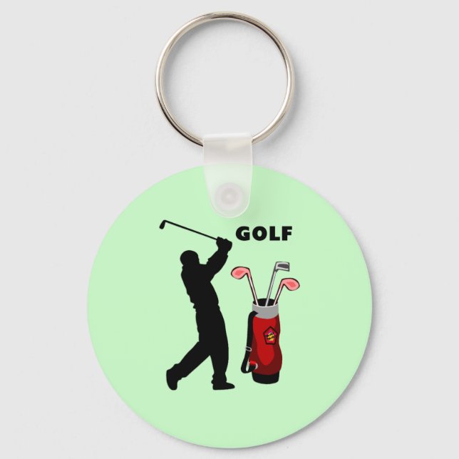 Golfer Nyckelring (Framsida)