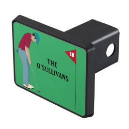 Golfer Pending Boll ThLED Grönt Dragkroksskydd