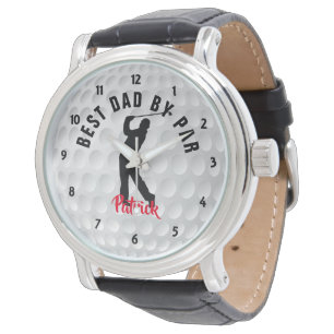 Golfer Personlig Golf Wristwatch Armbandsur