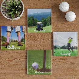 Golfer Photos Anpassningsbar 4 Bilder Golf Underlä