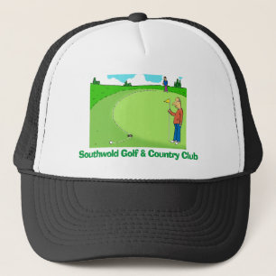 Golfer plays Golf & Misses a Putt. Keps