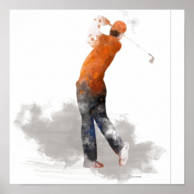 GOLFER - Poster (Framsidan)