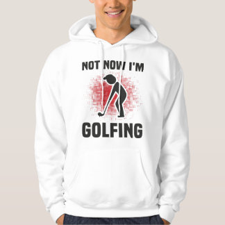 Golfer Quote Funny Hoodie