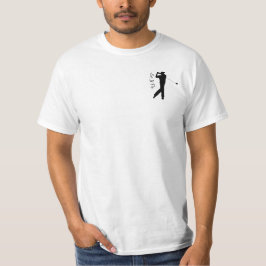 Golfer Silhouette T-Shirt