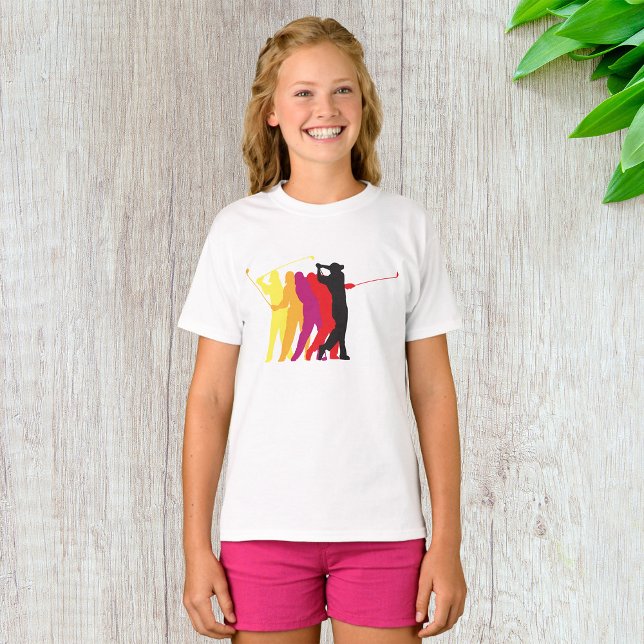 Golfer Silhouettes T Shirt (Skapare uppladdad)