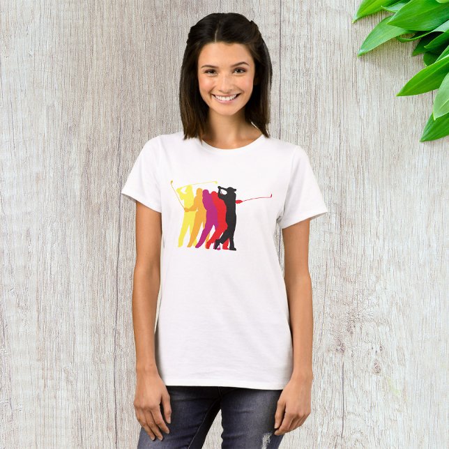Golfer Silhouettes T Shirt (Skapare uppladdad)