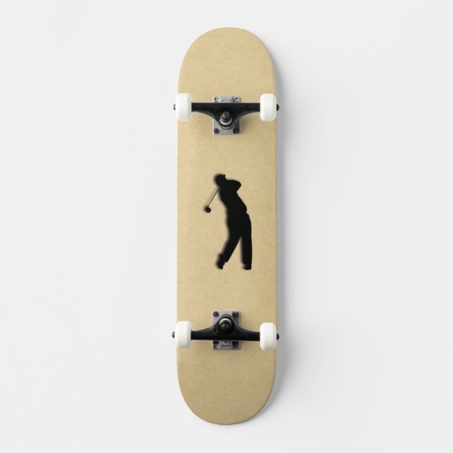 Golfer Skateboard Bräda 21,5 Cm (Framsida)