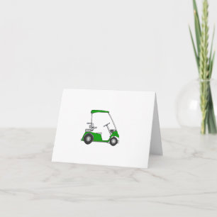 Golfer's Birthday Card Kort