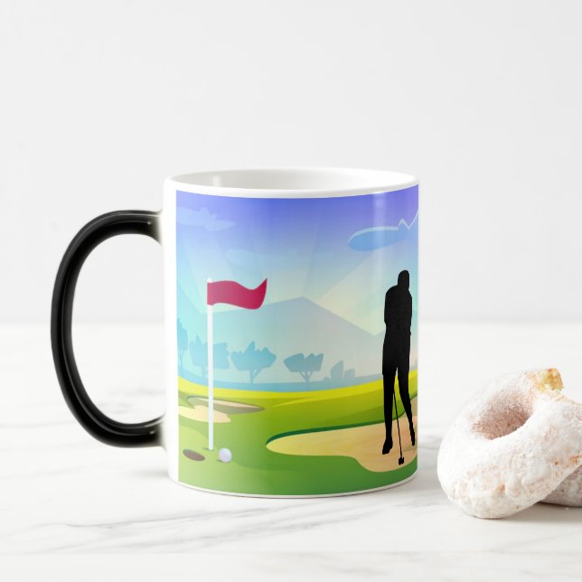 Golfer's Coffee Mugg (Med munk)