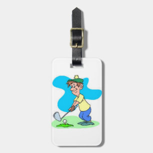 GOLFER'S FAVOR LUGGAGE, DVS. ELLER GOLF BAG-MÄRKRE BAGAGEBRICKA