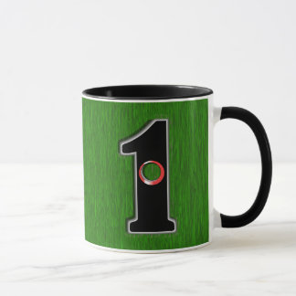 Golfers Hål i One. Tur eller Skill? Kaffe Mugg