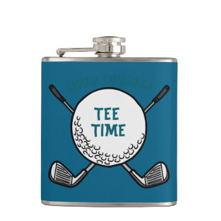 Golfers Liquid Courage "Tee Time" Fickplunta