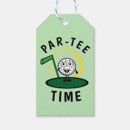 Golfers Par-Tee Time Presentetikett