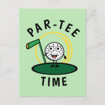 Golfers Par-Tee Time