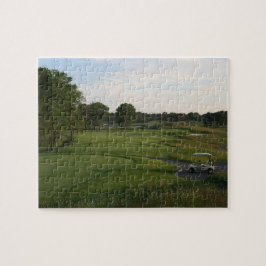 Golfer's Paradise Golf Course och Golf Cart Pussel