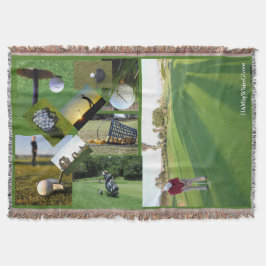 Golfer's Throw Blanket - HAMbyWhiteGlove Mysfilt