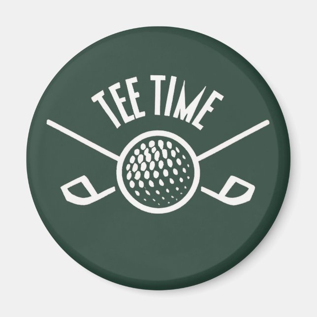Golfers Tid Magnet (Framsidan)