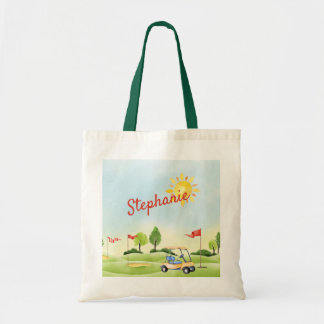 Golfer's Tote Bag Tygkasse