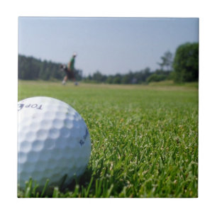 Golffarleden belägger med tegel kakelplatta