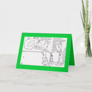 Golffödelsedagkort Kort