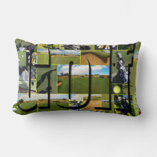 Golffotokollage och Logotyp, Lumbarkudde