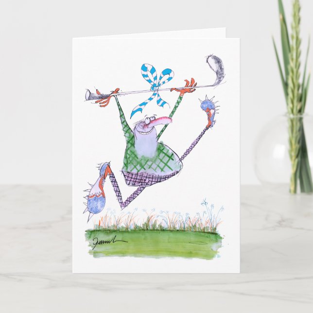 golfgåva, tony fernandes kort (Framsida)