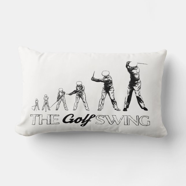 Golfgungateorin, dekorativ kuddeLumbar 13x21 Lumbarkudde (Framsida)