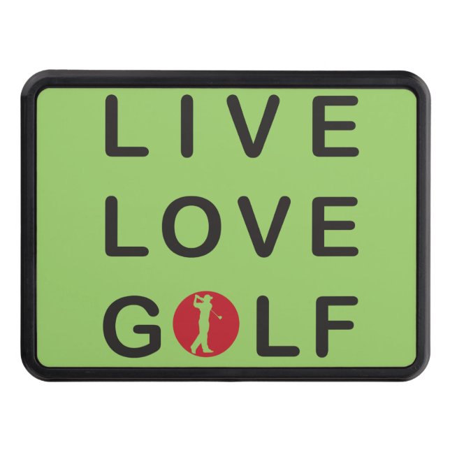 Golfhakeräkning Skydd För Dragkrok (Framsidan)