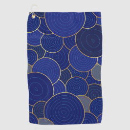 Golfhandduk - blå skönhet