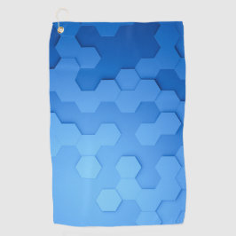 Golfhandduk - svartvitt