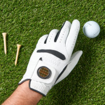 Golfhandske med markör