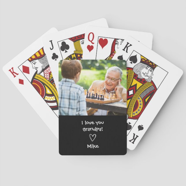 Golfhuvudskydd Casinokort (Baksidan)