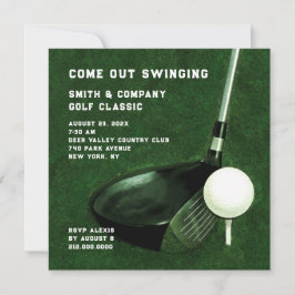 Golfinbjudan Inbjudningar