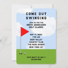 Golfinbjudningar Inbjudningar