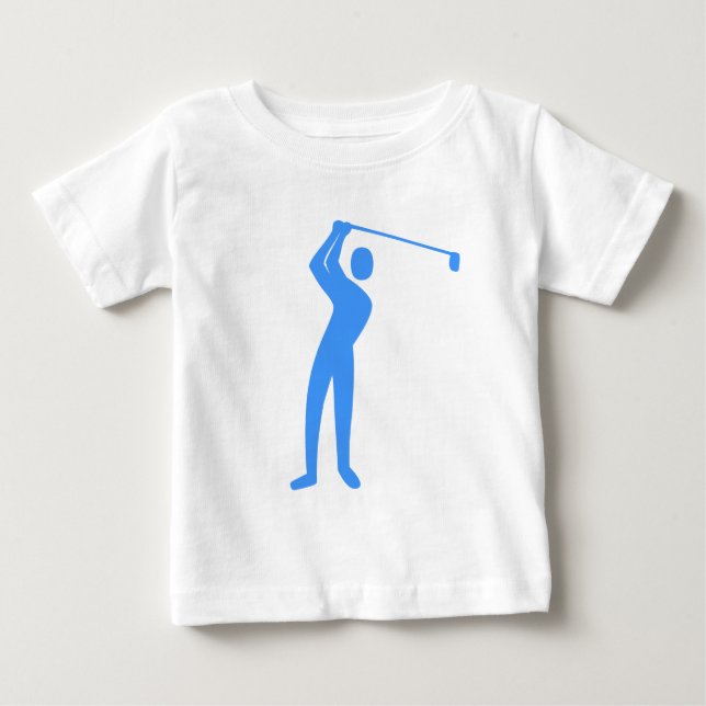 Golfing - Baby blue Tröja (Framsida)