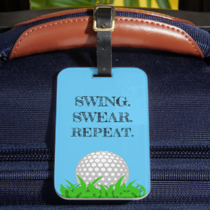 Golfing Bagagebricka