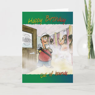 Golfing Birthday-kort Kort