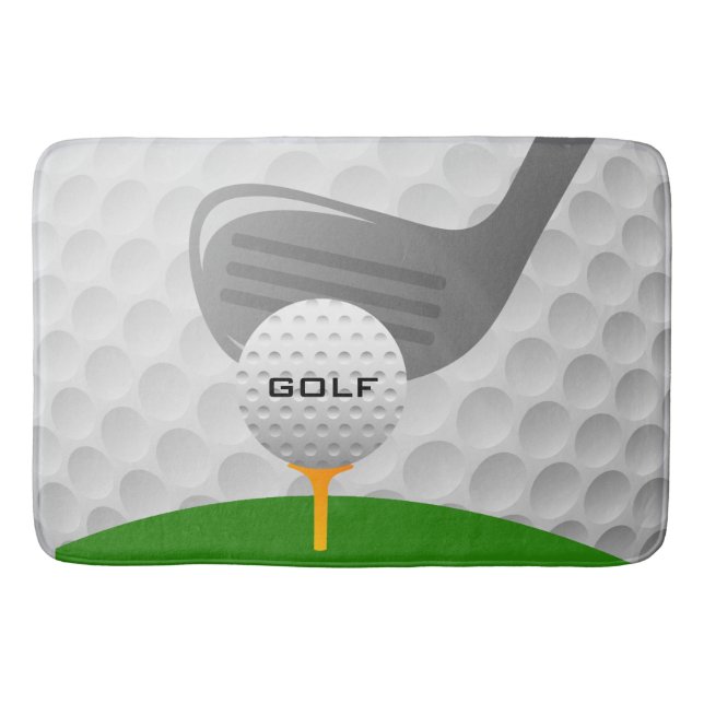 Golfing Design Bath Mat Badrumsmatta (Framsidan)