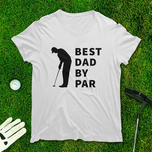 Golfing Far Funny Best Pappa efter Par Golf Humor T Shirt (Skapare uppladdad)