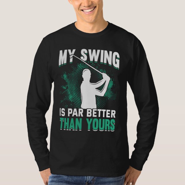 Golfing Golf Player Coach Golfer  14 T Shirt (Framsida)
