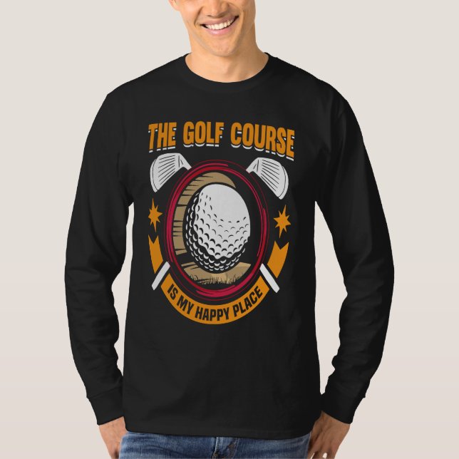 Golfing Golf Player Coach Golfer  1 T Shirt (Framsida)