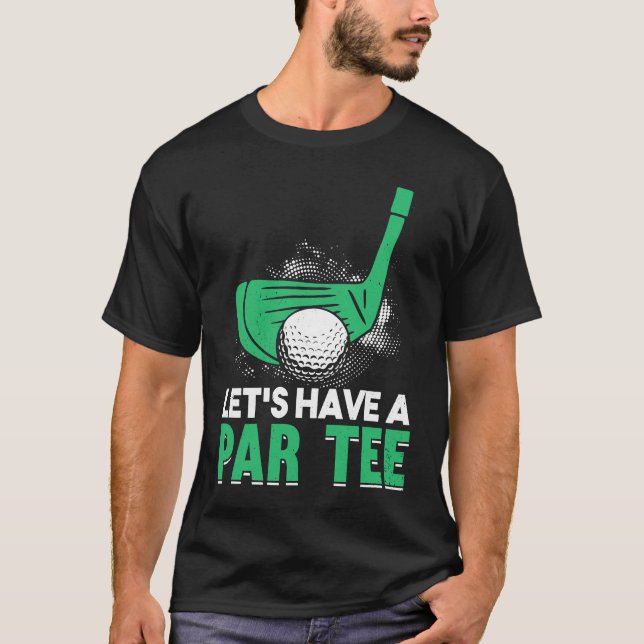 Golfing Golf Player Coach Golfer  8 T Shirt (Framsida)