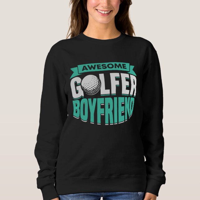 Golfing Golf Player Coach Golfer Boyfriend  2 T Shirt (Framsida)