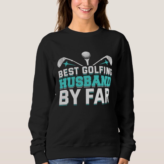 Golfing Golf Player Coach Golfer Husband T Shirt (Framsida)