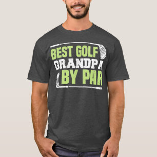 Golfing Golf Player Coach Grandfather Golfer Pappa T Shirt